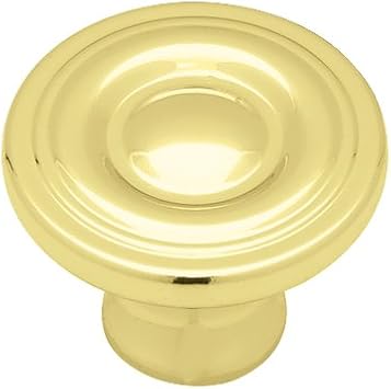 Brainerd P50141V-PB-C7 1-1/4-Inch Ring Round Cabinet Hardware Knob