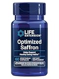 Life Extension Optimized Saffron w/ Satiereal, 60 veggie capsules