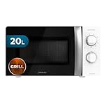 Cecotec Forno a Microonde con Grill ProClean 2110 da 20 Litri, 700W, con 6 livelli di potenza, funzione grill, tecnologia 3DWave, modalità scongelamento, timer fino a 30 minuti