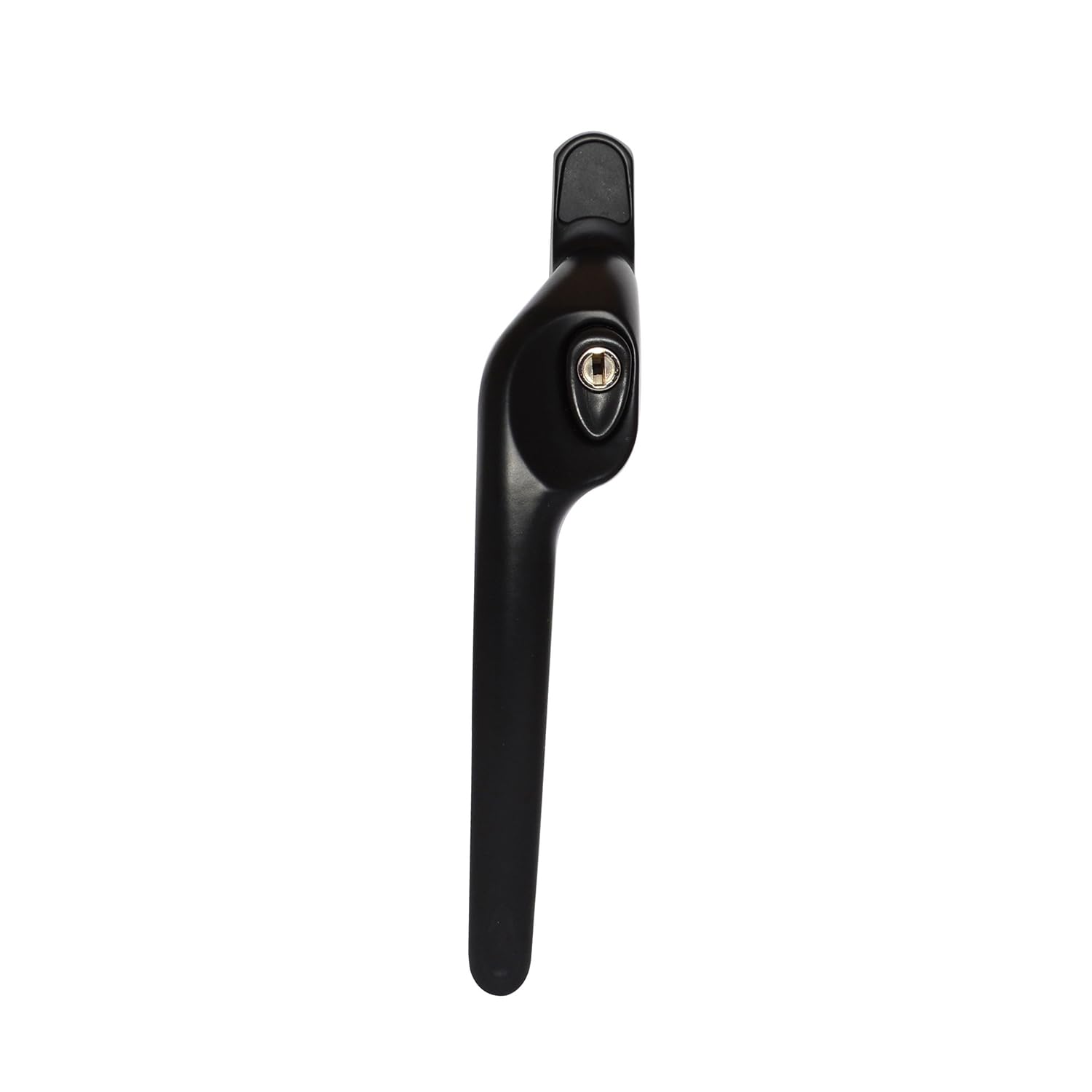 Era Black Maxim Offset Locking Window Handle Left Hand | Pvc Windows Handle Replacement | Button Windows Handle With Key