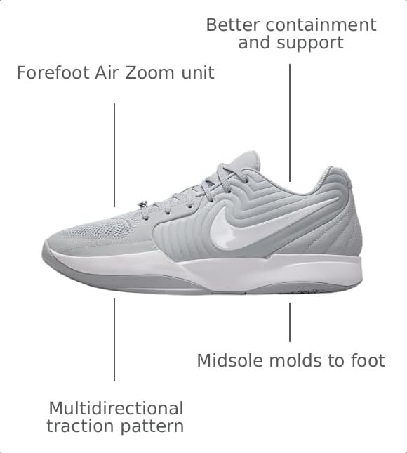 Image of Nike Men's Ja 2 Nightmare Basketball Shoes
