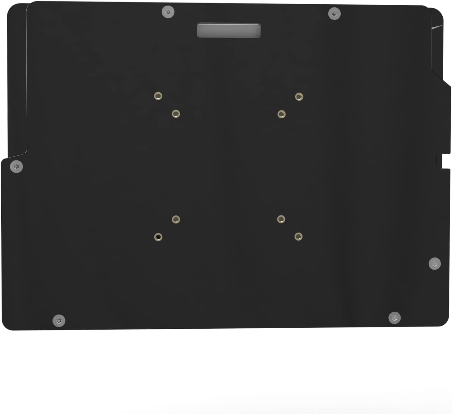 TABcare Anti-Theft Security Acrylic VESA Case for Microsoft Surface Pro 8 2021, Pro 9 2022, Pro 10 2024, Pro 11 2025 with Wall Mount (Surface Pro 8/9/10/11, Black)