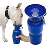 Springer dog water bottle portable travel water bottle dispenser for dogs dog gift seen on oprahs favorite things shark tank leak proof bottles fill bowl with water bpa free 22oz indigo  urban country home decor