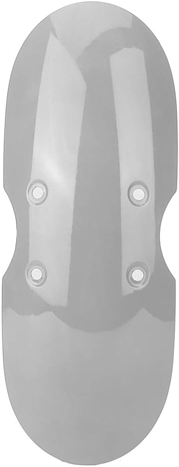 Universal Mud Flap Guard Fairing Mudguard Cover Motorcycle Short Front Mudguard Cover Guard AccessoriesFit for T100 2001-2016(Silver)