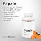 GymBeam Papaya-Extrakt (Papain) (Kapseln) - 200 mg pro Tagesdosis, praktische vegane Kapseln, Unterstützung der Proteinverdauung, mit natürlichen Papaya-Enzymen, 90 caps