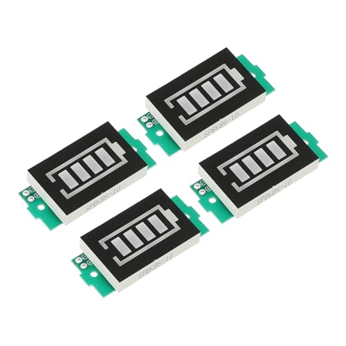 Indicateur de charge de batterie 1-8S LED bleu testeur tension 4,2V 33,6V MECCANIXITY