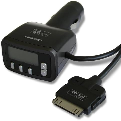 Maximo FM Transmitter and Car Charger for Sansa MP3 Players
