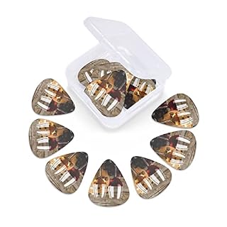 Verres à vin rouge et raisins avec médiators de guitare en bois Ensemble de 12 pièces pour guitare acoustique, guitare… - Les Beatles, Paul McCartney, John Lennon, RIngo Starr, George Harrison Verres à vin rouge et raisins avec médiators de guitare en bois Ensemble de 12 pièces pour guitare acoustique, guitare… – Image 6