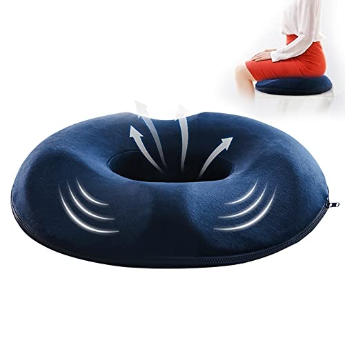 La Mejor Lista de Dona Ortopedica Walmart los preferidos por los clientes. 42 AzzmaAii Cojines de Asiento de Espuma Viscoelástica, Almohadillas para Aliviar el Dolor de Coxis Cojín de Lesión de Cola Ciática Cojín de Hemorroides Alivio Transpirable Dolor...