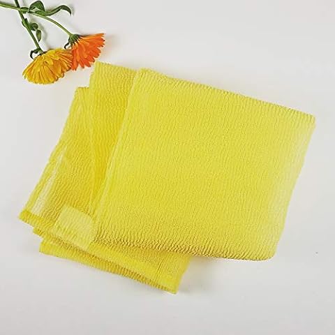 Missamé Nylon Back Towel Scrubber, Bath and Shower Wash Cloth for Smooth Beautiful Skin (1-Pack) Cover