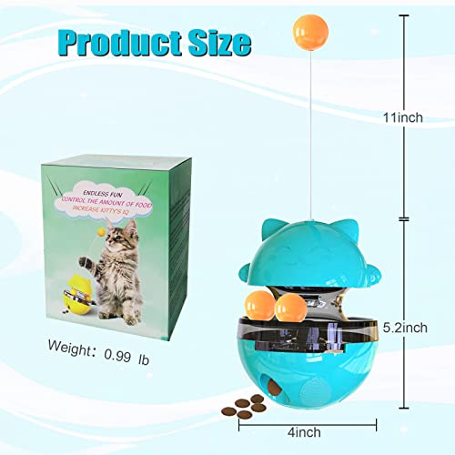 Hoilukfung Cat Puzzle Feeder Cat Interactive Toys Puzzle Exercise Indoor Cats Toys #TOP5