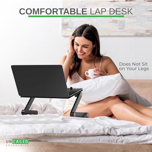 Uncaged Ergonomics WEBLS-B Workez Best Adjustable Laptop Stand For Desk thumb #2