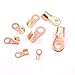 Hilitchi 245-Pcs Open Barrel Wire Crimp Copper Ring Lugs Terminal Connector with 2:1 Heat Shrink Tubing Assortment Kit - OT 5A 10A 20A 30A 40A 50A 60A 100A