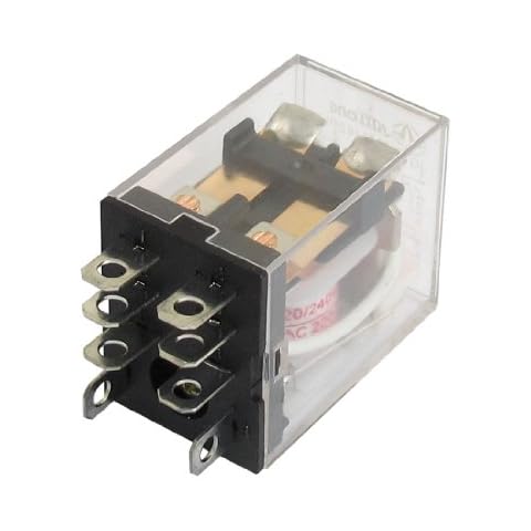 sourcing map Electromagnetic Relay JQX-13FL AC 220V Cover