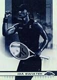 Iga Swiatek trading card (Polish Tennis Star) 2024 Topps Chrome Negative Refractor #132