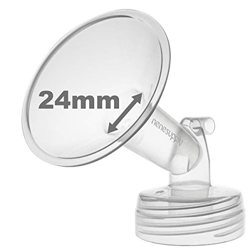 Image of Nenesupply 24mm 1 pc Flanges Compatible with Spectra S2 Spectra S1 9 Plus Breastpumps Replacement to Spectra Pump Parts and Spectra Flange. Compatible with Spectra S2 Parts and Spectra Accessories