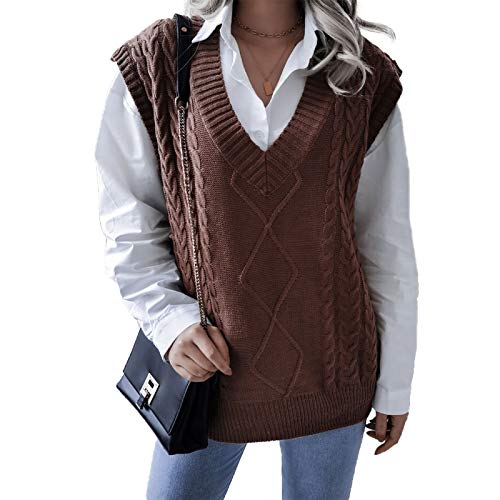 Geagodelia Maglione Senza Maniche Donna Gilet in