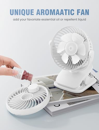 Ventilateur à piles AA pour éliminer la chaleur au bureau sans prise
