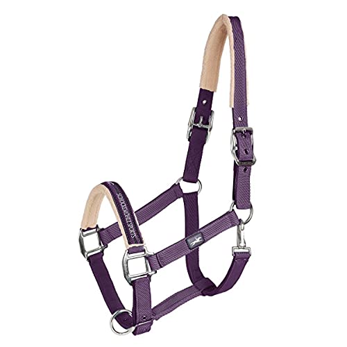 Schockemöhle Sports Nylonhalfter, Halfter, Stallhalfter SCH_Memphis Style Größe Vollblut, Farbe Mauve Cover