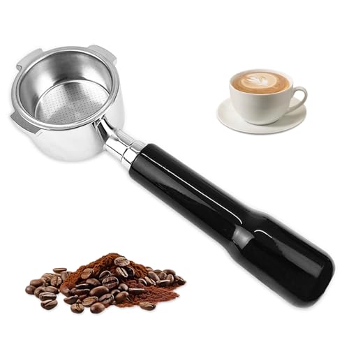 Bottomless Portafilter 51 mm Porta Filter 3 Ears for Delonghi EC680 EC685, Portafilter B Carrier 51 mm with Filter Basket Stainless Steel Bottomless Portafilter 51 mm Porta Filter 3 Ears for Delonghi EC680 EC685, Portafilter B Carrier 51 mm with Filter Basket Stainless Steel