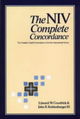 NIV Complete Concordance N/E livre En ligne