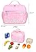 Poznjo 2PCS Set Backpack for Girls Korean Style Elementary School Backpacks with Lunch Bag For Girls - Korean Fashion Bookbag - Pink