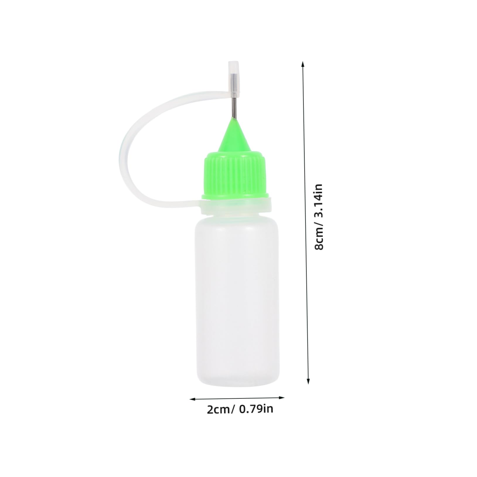 NAMOARLY Oil Filling Bottle Set Pcs Reusable Bottles Fine Tip for Glue Dye and Resin