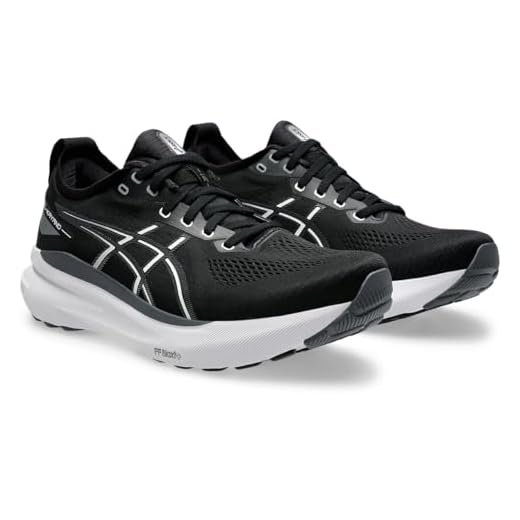 Asics Gel-Kayano 31, Sneaker Hombre, Negro y Blanco, 44 EU