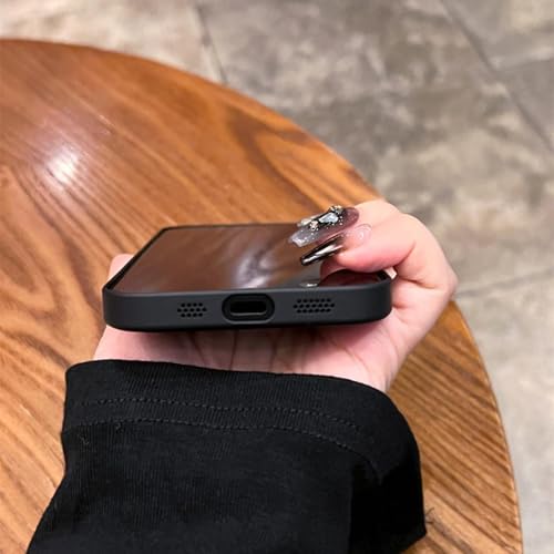 Étui magnétique pliable rigide protégeant l'objectif iPhone 15 Plus - 5