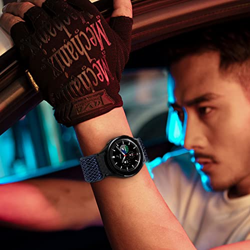 5 Pack No Gap Bands Compatible With Samsung Galaxy Watch 5 40Mm 44Mm/ Watch 5 Pro 45Mm/ Galaxy Watch 4 40Mm 44Mm/ Galaxy Watch 4 Classic 42Mm 46Mm, 20Mm Elastic Nylon Sport Band For Women Men(Gb) #TOP3