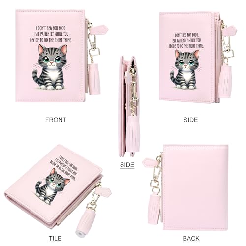 Personalized Women's Wallets with Animal Patterns, Father's Day Gift, Birthday Gift for Fathers Grandfathers, Valentine's Day Gift for Wife and Girlfriend 1132a3