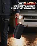 NHOWIN 4000A Jump Starter Power Pack, 4-IN-1, 12V Car Battery Booster Jump Starter Power Bank (Up to 7.5L Gas or 5.0L Diesel Engine) with Leads for Outdoor Emergencies, Winter, Travel - Image 7