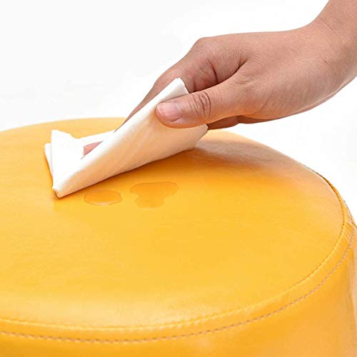 Meuble Pratique en Fer Forgé et Cuir PU Vert Haute Finition - 5