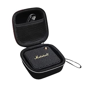 XANAD Beschermhoes voor Marshall Willen Bluetooth-luidspreker, draadloos, zwart