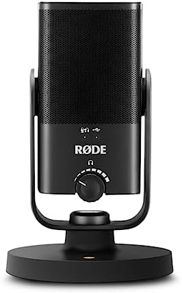 NT-USB Mini Studio Quality USB Unidirectional Microphone for podcasting, Streaming, Musician, Gaming, Voice Over (Black)