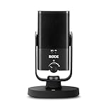 RØDE NT-USB Mini Versatile Studio-quality Condenser USB Microphone with Free Software for Podcasting, Streaming, Gaming, Music Production, Vocal and Instrument Recording,Black