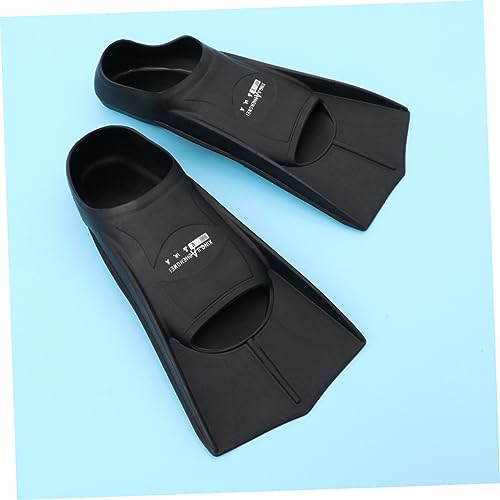 GOOHOCHY 1 Par barbatanas de mergulho barbatanas de natação para adultos nadadeiras e snorkel comple