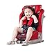Kiwy Alia Seggiolino Auto, Isofix & Top Tether, Gruppo 1/2/3 (9-36kg),Multiposizione,Colore Cherry