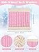 Senker Fashion Winter Kids Hat and Gloves Set for Boys Girls Toddler Pompom Knit Thick Warm Fleece Lined Cold weather