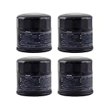 15400-ZZ3-003 15400-PFB-014 Oil Filter Compatible For HONDA GCV530 ES6500 H4514H H4518H(4Pcs)