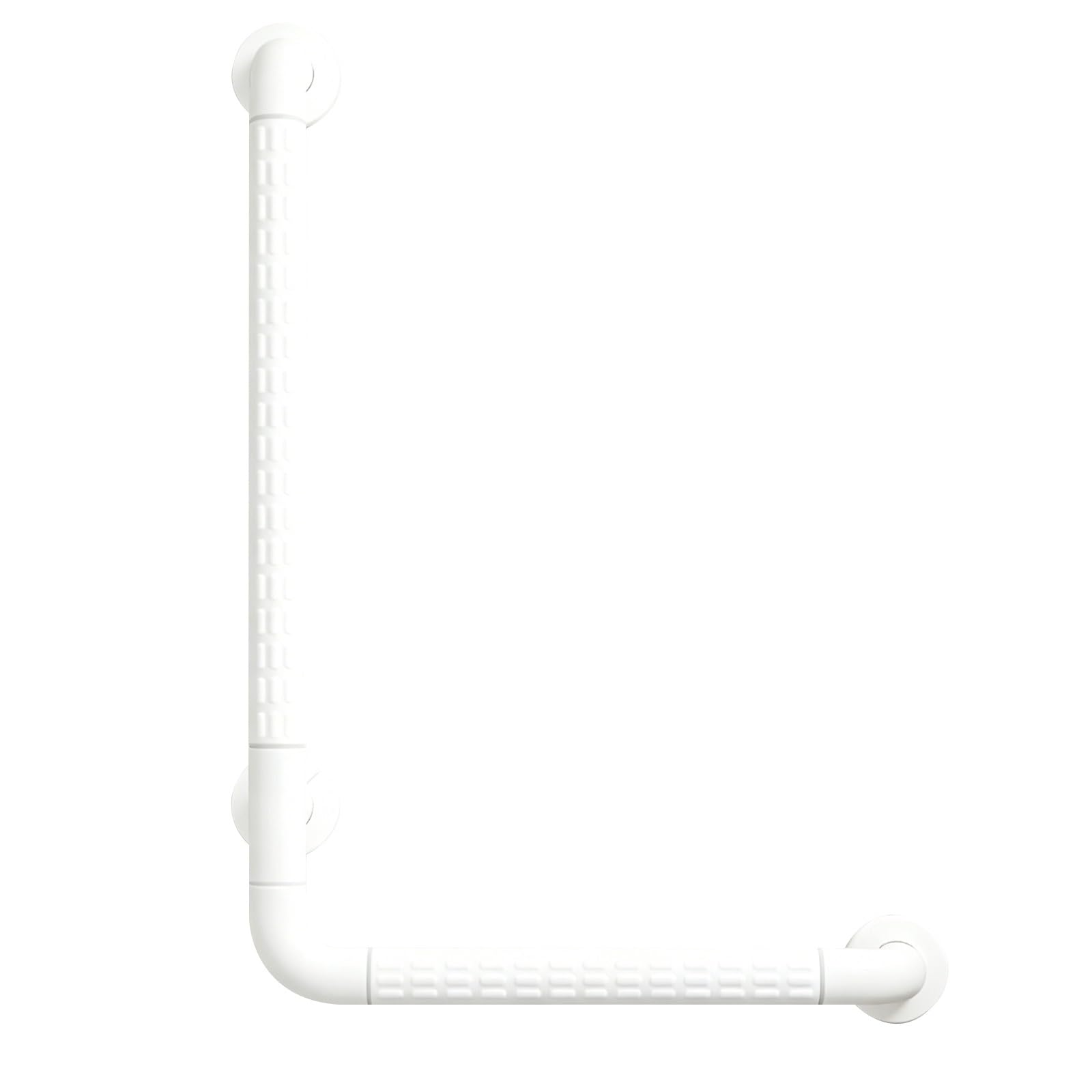 Maniglione Di Sicurezza per Doccia – Corrimano Antiscivolo per Anziani E Disabili – Maniglia Robusta In Acciaio Inox(White,70 * 70cm)