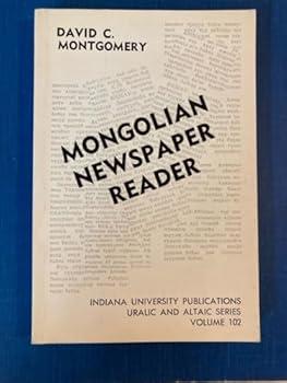 Paperback Mongolian Newspaper Reader Book