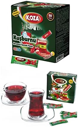 KOZA Cherry Instant zestaw 50 szt. | proszek do gorących lub zimnych napojów | turecka herbata w proszku | mrożona herbata kwaśna herbata | herbata owocowa | cay | herbata w proszku | herbata w proszku |
