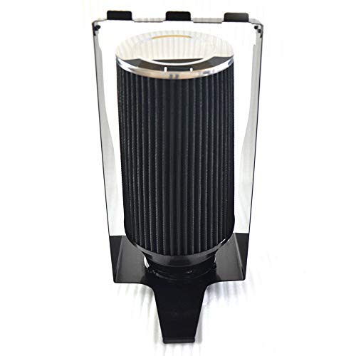 MILLION PARTS 4'' Cold Air Intake System Kit with Heat Shield Compatible with 1999 - 2003 Ford Excursuion F250 F350 Super Duty 7.3L Powerstroke Black