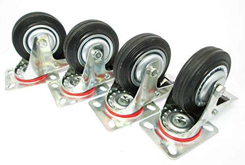 Generic .Brake Castor Wheels Trolley 4Pack rake Castor Swivel Castor l Castor wit 4