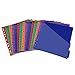 Insertable Plastic Dividers w/Front Pocket, Binder Index Dividers, 5-Tab Set, Pack of 3 Sets, Multicolor Tab dividers, Dividers with Pockets