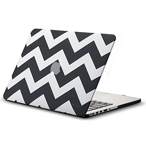 Kuzy R5 Rubberized Hard Case for MacBook Pro (Black)