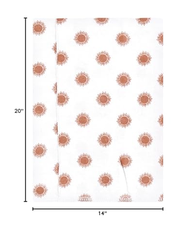 Image of Hudson Baby Unisex Baby Flannel Burp Cloth 7pk, Fun Desert, One Size