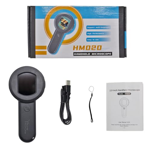 Image of 2.0 Inch Digital Microscope Handheld Electronic Magnifying Glass