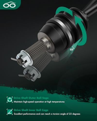 SCITOO Pair Rear CV Axle
